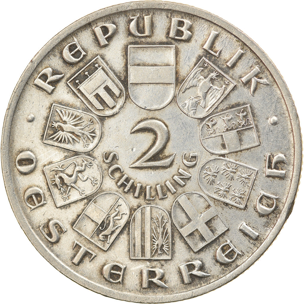 Coin, Austria, 2 Schilling, 1928, AU(55-58), Silver, KM:2843