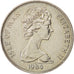 ISLE OF MAN, Crown, 1984, Pobjoy Mint, KM #122, AU(55-58), Copper-Nickel, 38.5,.