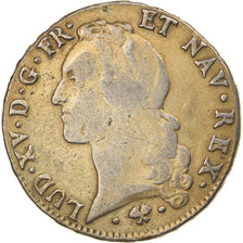 Coin, France, Louis XV, Écu au bandeau, Ecu, 1765, Bayonne, VF(20-25), Silver