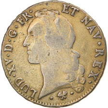 Munten, Frankrijk, Louis XV, Écu au bandeau, Ecu, 1765, Bayonne, FR, Zilver