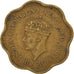 Coin, Ceylon, George VI, 10 Cents, 1941, VF(30-35), Silver, KM:112
