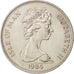 Ile de Man, Elisabeth II, One Crown Aigle 1984, KM 123