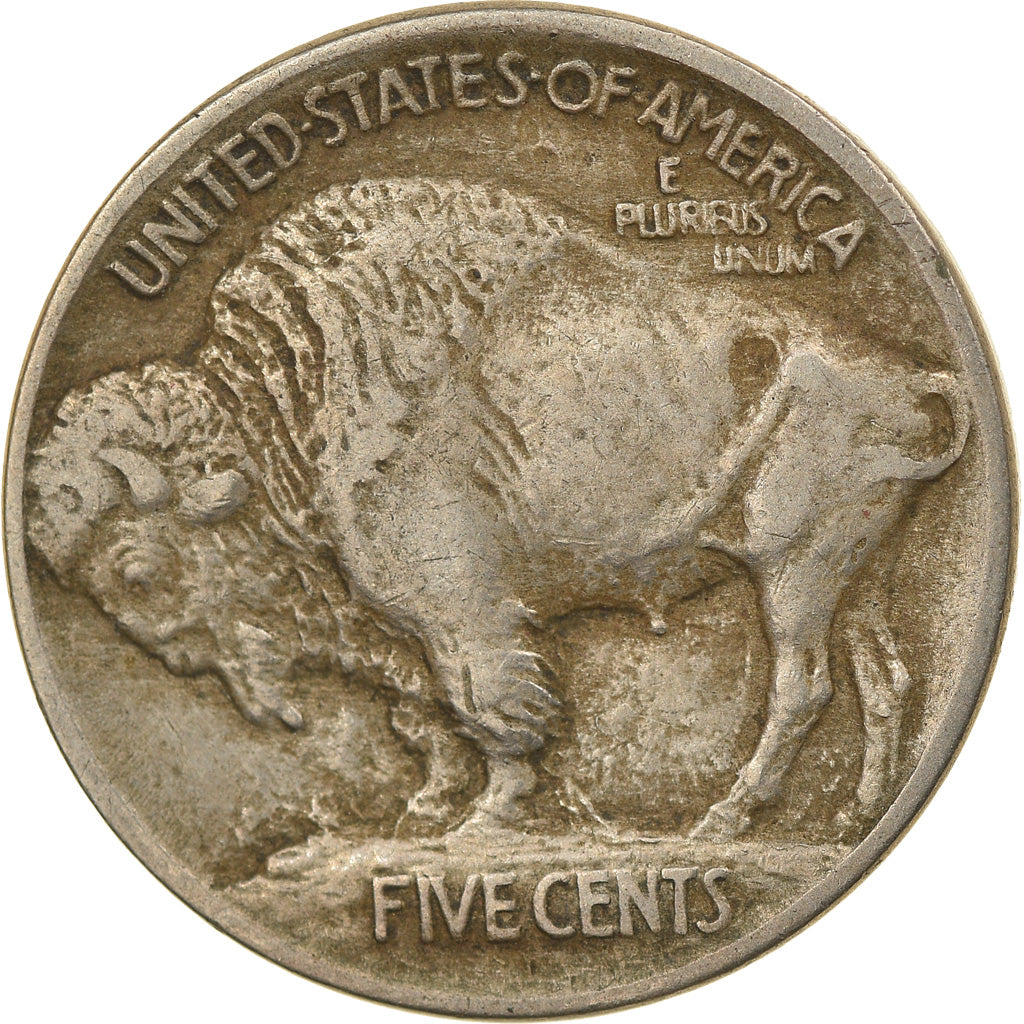 Coin, United States, Buffalo Nickel, 5 Cents, 1913, U.S. Mint, Philadelphia