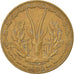Monnaie, West African States, 10 Francs, 1980, TTB, Aluminum-Nickel-Bronze
