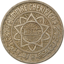 Coin, Morocco, Mohammed V, 20 Francs, AH 1366/1946, Paris, EF(40-45)