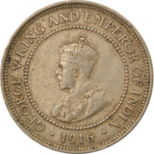 Coin, Jamaica, George V, 1/2 Penny, 1916, Franklin Mint, VF(30-35)