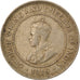 Coin, Jamaica, George V, 1/2 Penny, 1916, Franklin Mint, VF(30-35)