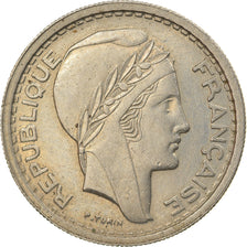 Coin, Algeria, 20 Francs, 1956, Paris, AU(55-58), Copper-nickel, KM:91