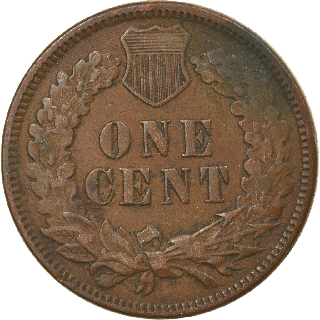 Coin, United States, Indian Head Cent, Cent, 1874, U.S. Mint, Philadelphia