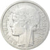Moeda, França, Morlon, 2 Francs, 1944, Paris, MS(63), Alumínio, KM:886a.1
