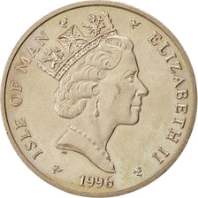 Isola di Man, Elizabeth II, 5 Pounds, 1996, SPL-, Virenium, KM:587