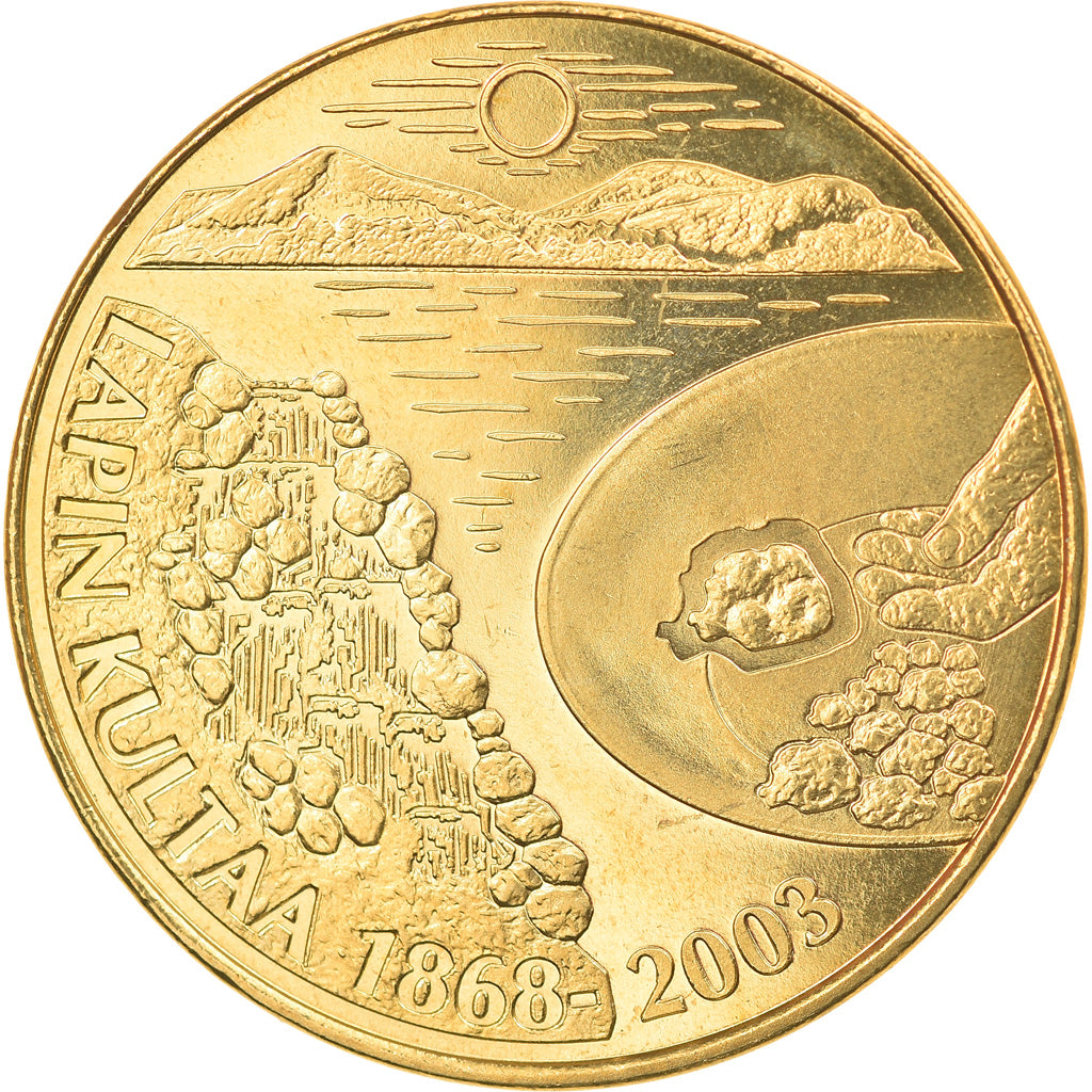 Finlande, Jeton, L'or de Laponie, 2003, SPL, Cupro-nickel Aluminium