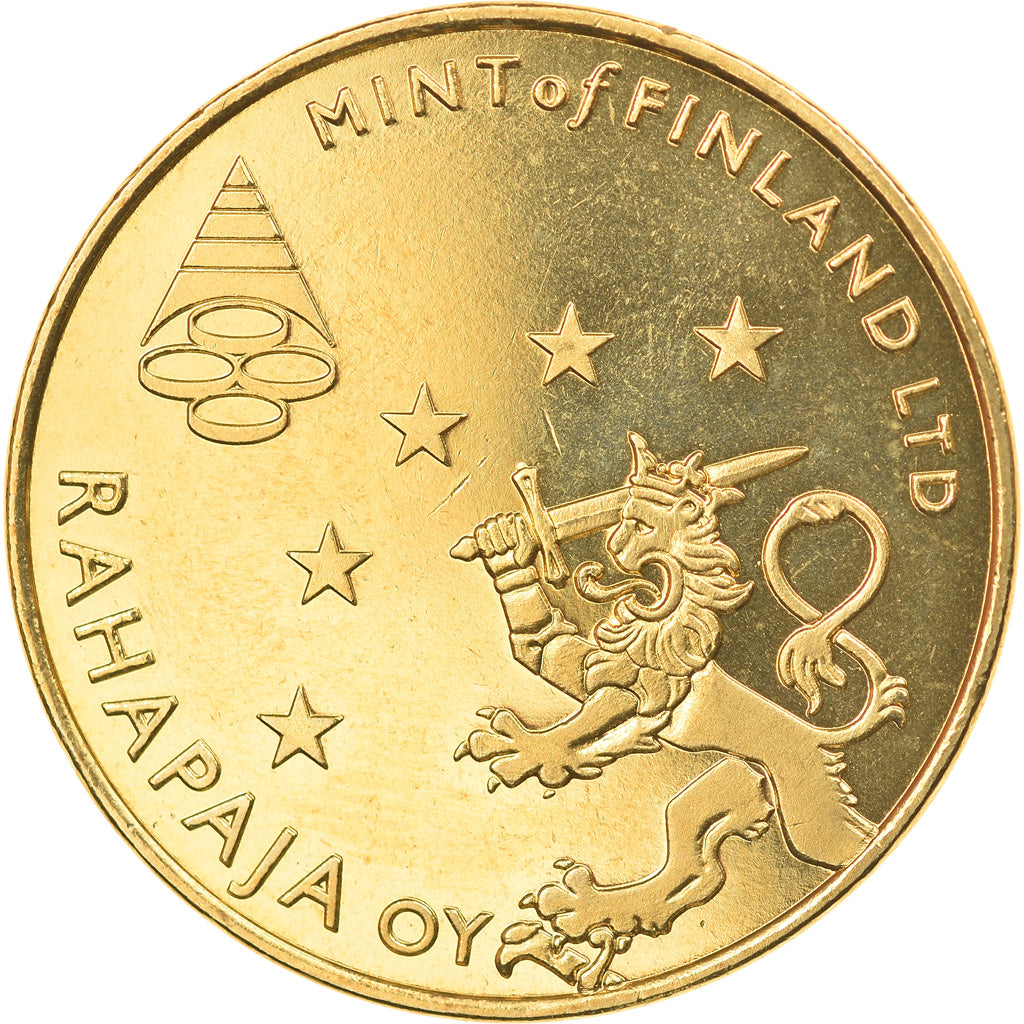 Finlande, Jeton, L'or de Laponie, 2003, SPL, Cupro-nickel Aluminium