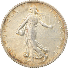 Coin, France, Semeuse, Franc, 1919, Paris, MS(63), Silver, KM:844.1, Gadoury:467