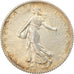 Coin, France, Semeuse, Franc, 1919, Paris, MS(63), Silver, KM:844.1, Gadoury:467