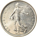 Coin, France, Semeuse, 5 Francs, 1988, Paris, MS(63), Nickel Clad Copper-Nickel