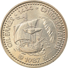 Coin, Portugal, 100 Escudos, 1987, MS(65-70), Copper-nickel, KM:639