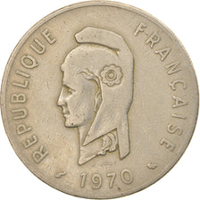 Coin, FRENCH AFARS & ISSAS, 100 Francs, 1970, Paris, VF(30-35), Copper-nickel