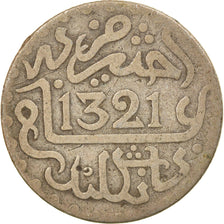 Moneta, Maroko, 'Abd al-Aziz, 1/10 Rial, Dirham, 1903/AH1321, bi-England