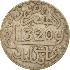 Coin, Morocco, 'Abd al-Aziz, 1/10 Rial, Dirham, 1902/AH1320, bi-England, London