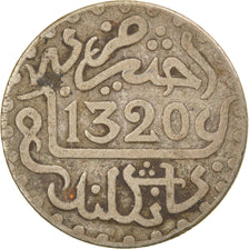 Coin, Morocco, 'Abd al-Aziz, 1/10 Rial, Dirham, 1902/AH1320, bi-England, London