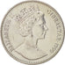 GIBRALTAR, Crown, 1990, KM #33, AU(55-58), Copper-Nickel, 38.8, 28.39