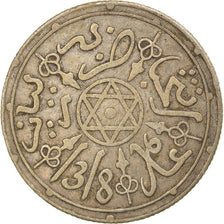 Coin, Morocco, 'Abd al-Aziz, Dirham, 1900/1318 AH, Paris, EF(40-45), Silver