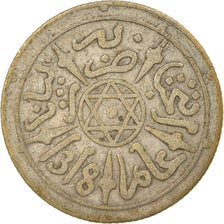 Moneda, Marruecos, 'Abd al-Aziz, 1/2 Dirham, 1900/AH1318, Paris, BC+, Plata
