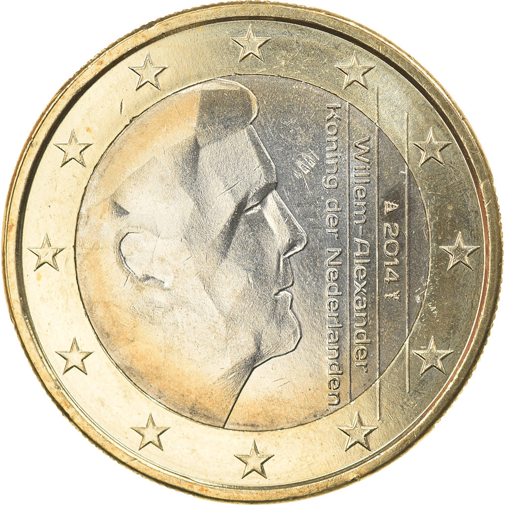 Paesi Bassi, Euro, 2014, Utrecht, FDC, Bi-metallico