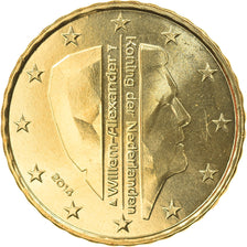 Holandia, 10 Euro Cent, 2014, Utrecht, MS(65-70), Mosiądz
