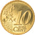 IRELAND REPUBLIC, 10 Euro Cent, 2005, Sandyford, STGL, Messing, KM:35