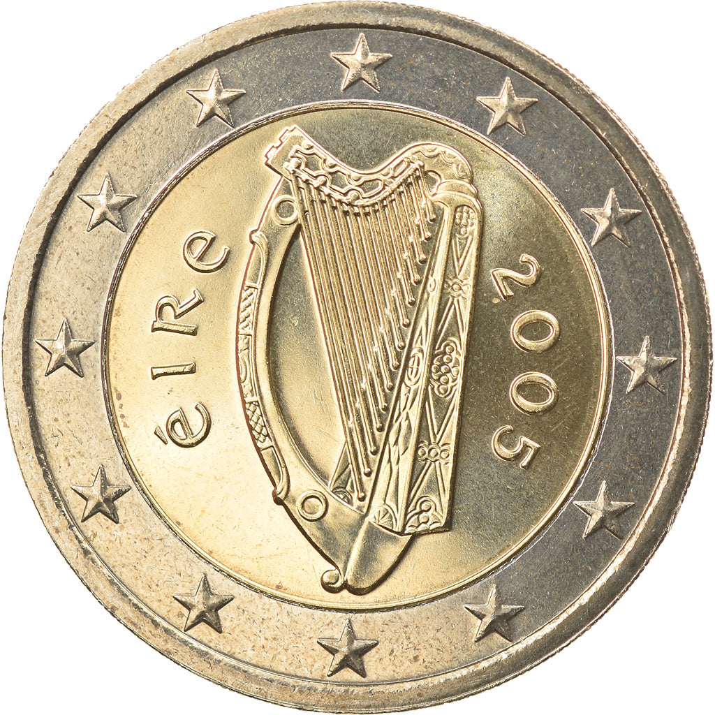 IRELAND REPUBLIC, 2 Euro, 2005, Sandyford, MS(65-70), Bi-Metallic, KM:39