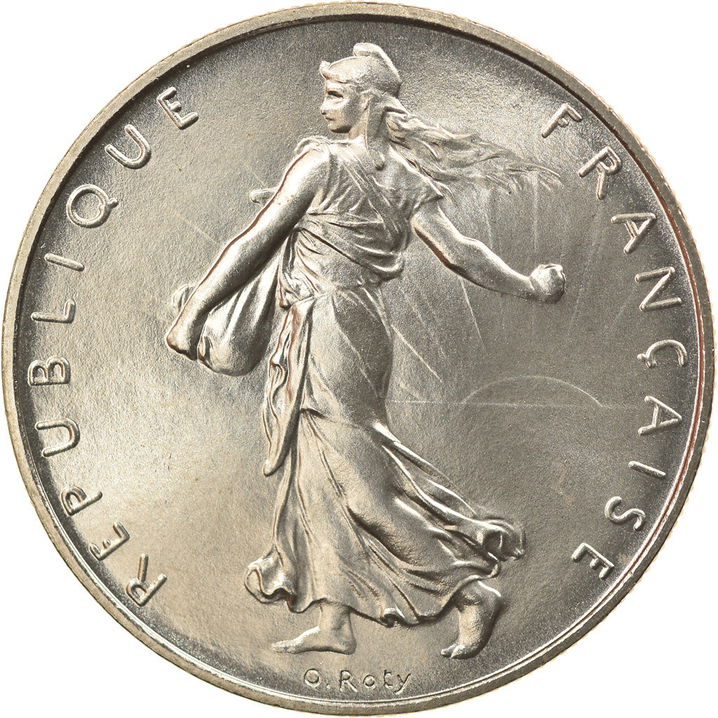 Coin, France, Semeuse, Franc, 1986, Paris, MS(65-70), Nickel, KM:925.1