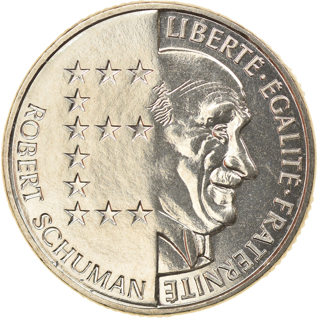 Münze, Frankreich, Schumann, 10 Francs, 1986, Paris, STGL, Nickel, KM:958