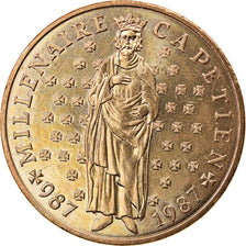 Coin, France, 10 Francs, 1987, Paris, MS(63), Nickel-Bronze, KM:961d