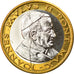 Vatican, 1 Euro, 2004, unofficial private coin, MS(63), Bi-Metallic