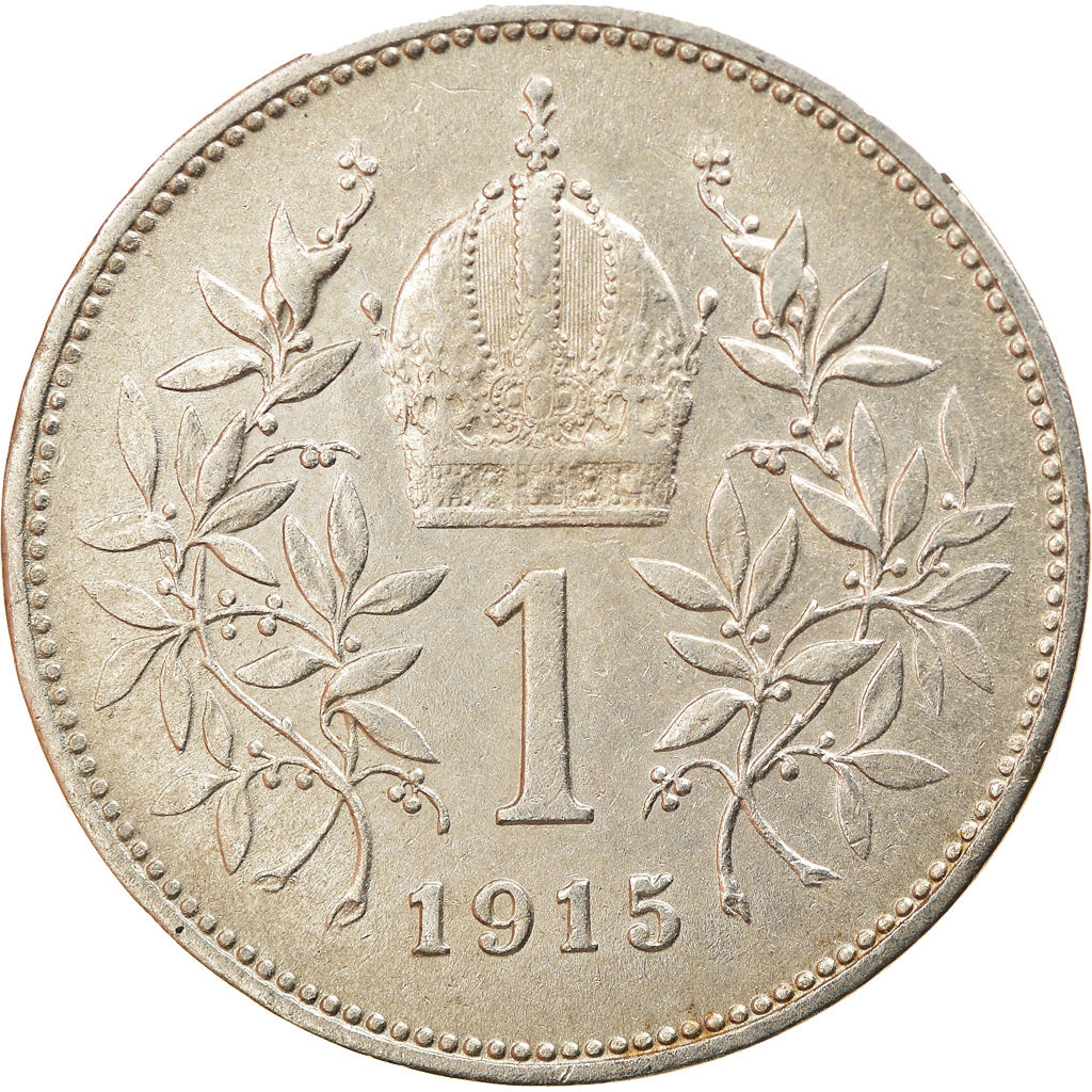Moneta, Austria, Franz Joseph I, Corona, 1915, SPL, Argento, KM:2820