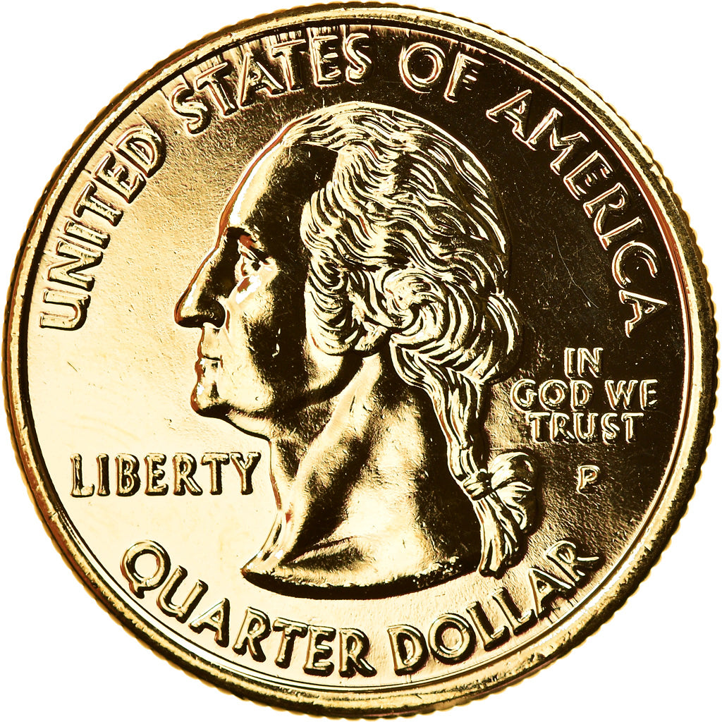 Moneta, Stati Uniti, Alaska, Quarter, 2008, U.S. Mint, Philadelphia, SPL, Rame