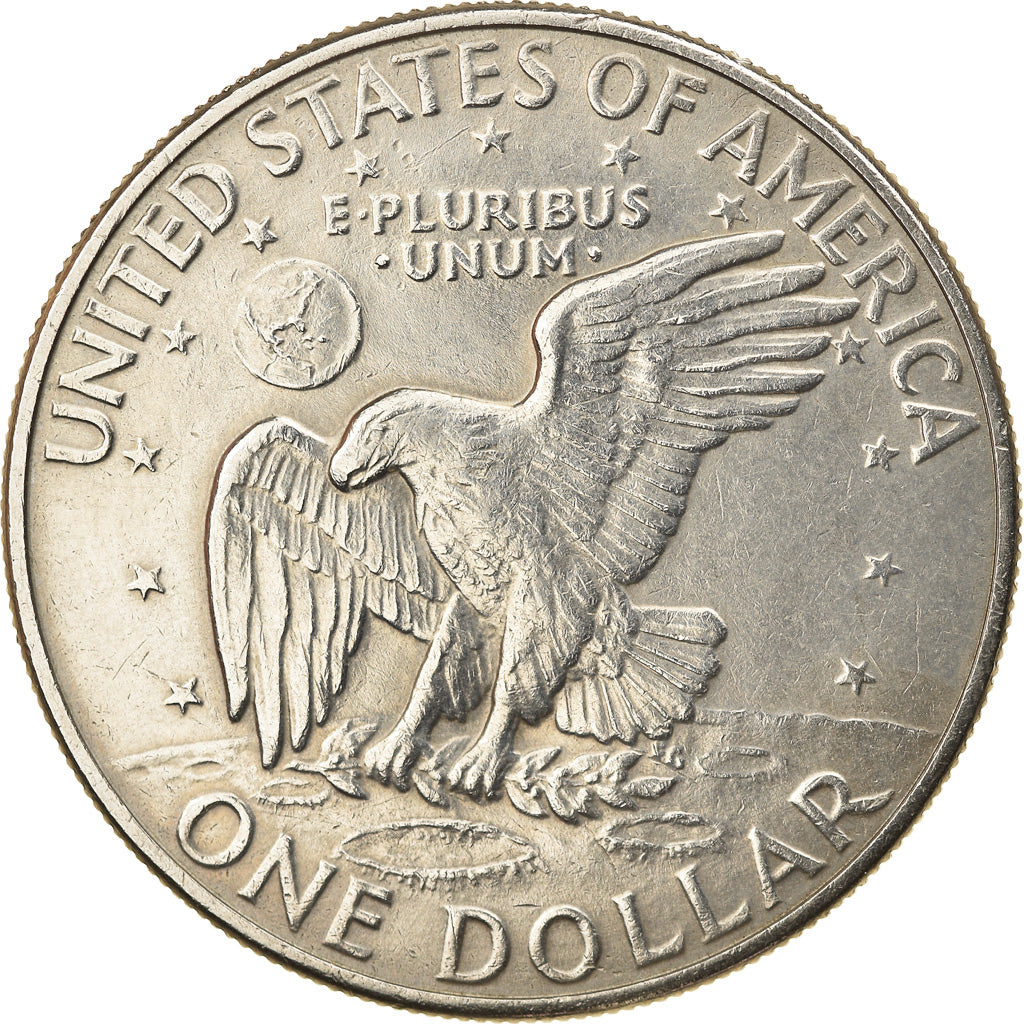 Coin, United States, Eisenhower Dollar, Dollar, 1972, U.S. Mint, Denver