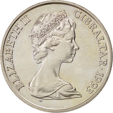 GIBRALTAR, Crown, 1993, KM #143, AU(55-58), Copper-Nickel, 38.8, 28.47