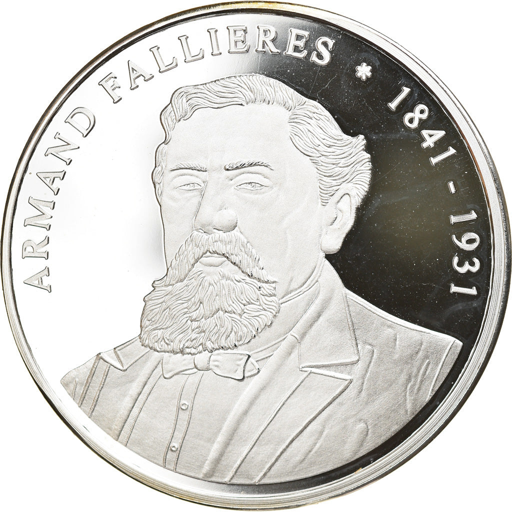 Francia, medalla, Les Présidents de la République, Armand Fallières, FDC