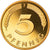 Munten, Federale Duitse Republiek, 5 Pfennig, 1993, Hambourg, Proof, FDC, Brass