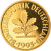 Moneda, ALEMANIA - REPÚBLICA FEDERAL, 10 Pfennig, 1993, Stuttgart, Proof, FDC