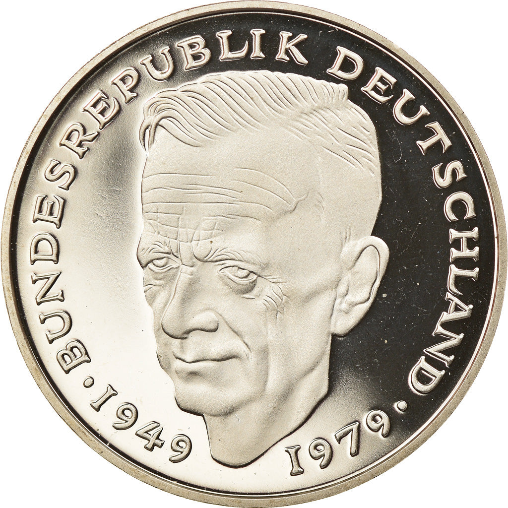 Coin, GERMANY - FEDERAL REPUBLIC, 2 Mark, 1993, Stuttgart, Proof, MS(65-70)
