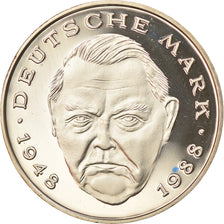 Coin, GERMANY - FEDERAL REPUBLIC, 2 Mark, 1993, Stuttgart, Proof, MS(65-70)