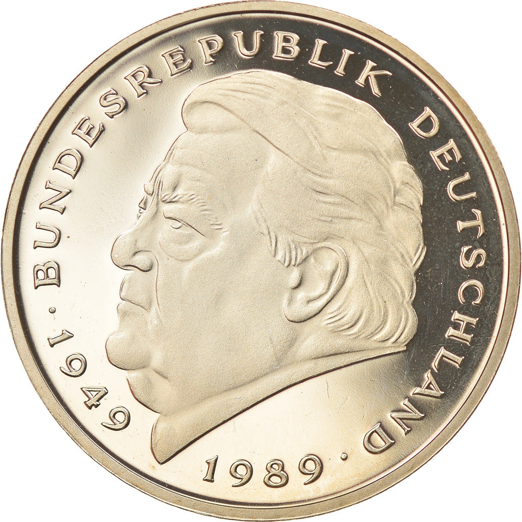 Coin, GERMANY - FEDERAL REPUBLIC, 2 Mark, 1993, Stuttgart, Proof, MS(65-70)