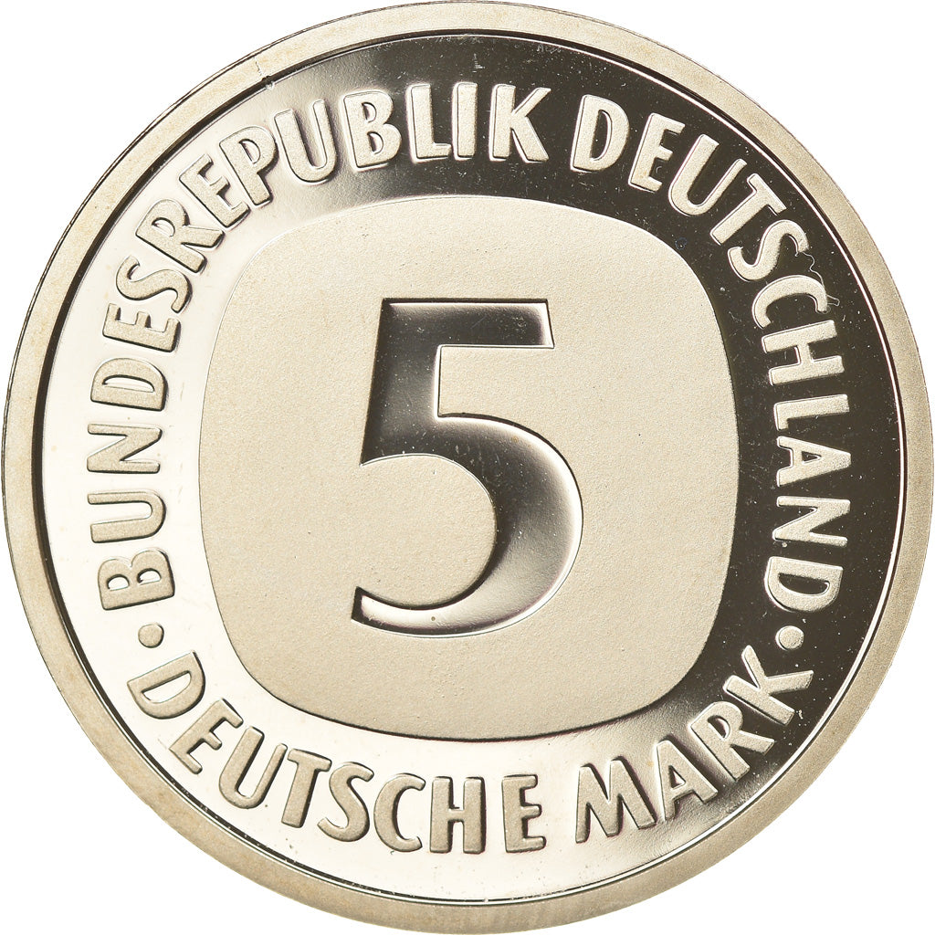 Coin, GERMANY - FEDERAL REPUBLIC, 5 Mark, 1993, Stuttgart, Proof, MS(65-70)