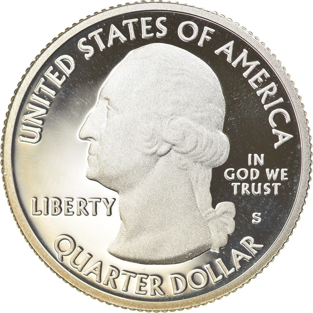 Coin, United States, Hot Springs, Quarter, 2010, U.S. Mint, San Francisco