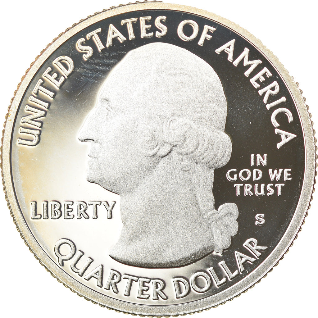 Coin, United States, Grand Canyon, Quarter, 2010, San Francisco, Proof