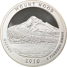 Moneda, Estados Unidos, Mount Hood, Quarter, 2010, San Francisco, Proof, FDC